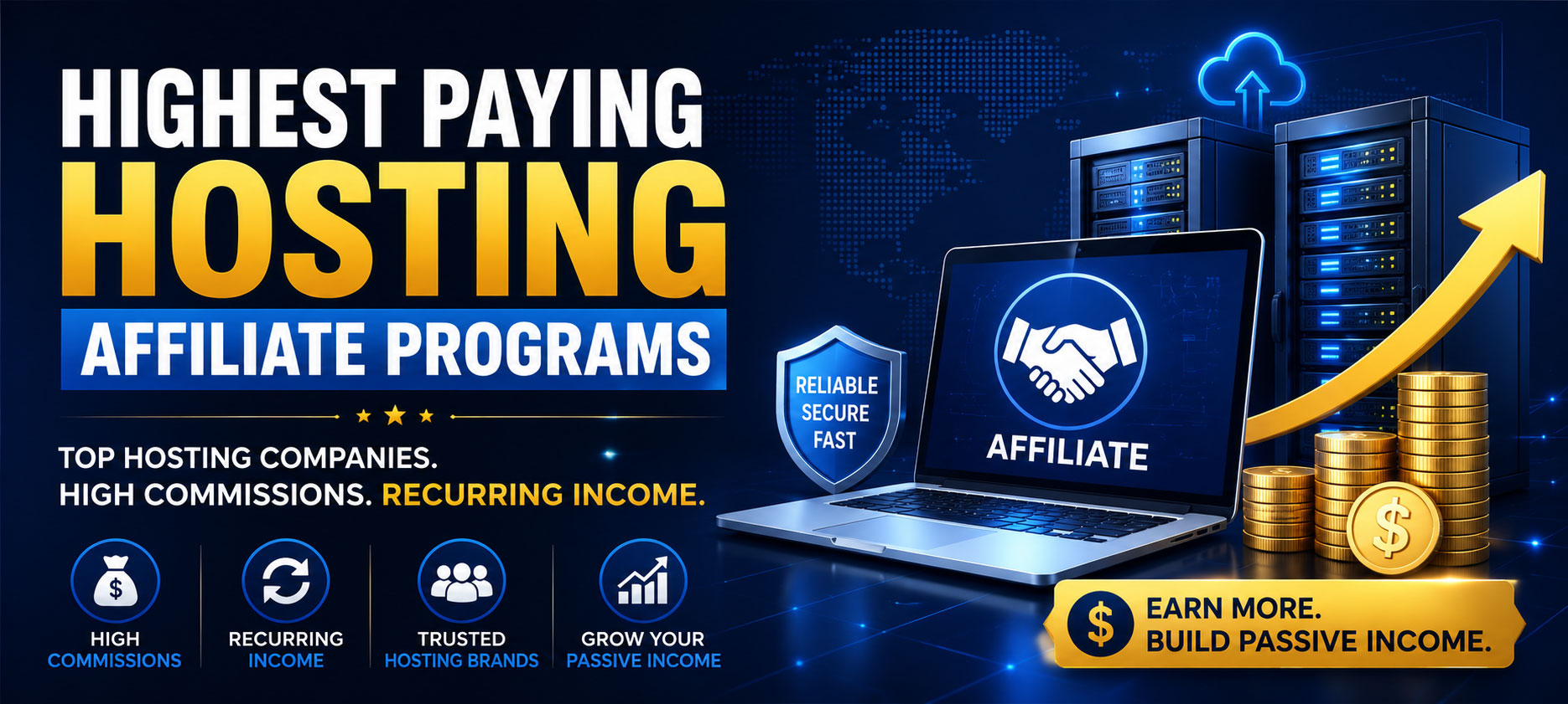 Highest Paying Hosting Affiliate Programs to Boost Your Passive Income