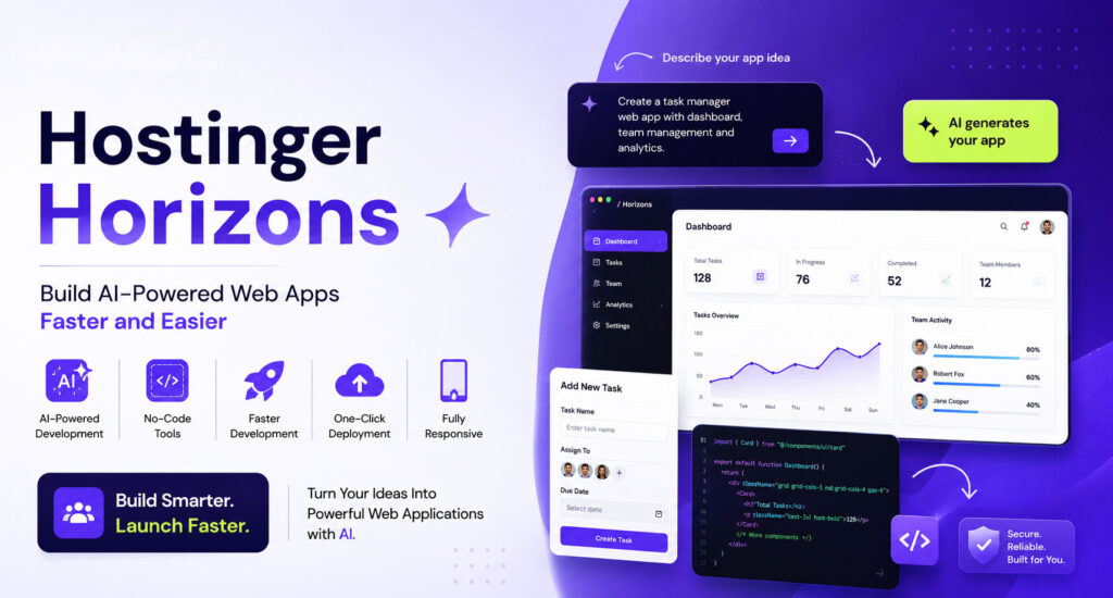 How Hostinger Horizons Is Helping Users Build AI-Powered Apps Faster
