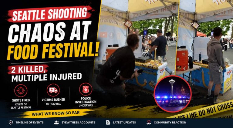 Seattle Shooting: 2 Killed, Multiple Injured in Mass Shooting at Seattle Food Festival