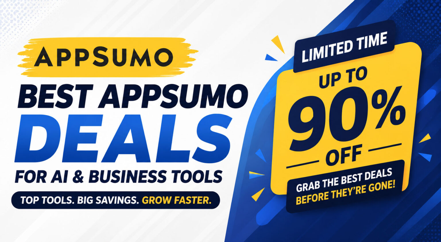 Best AppSumo Deals for AI and Business Tools