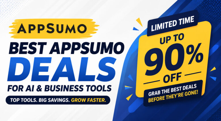 Best AppSumo Deals for AI and Business Tools