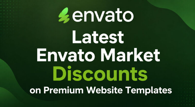 Envato Market Discounts on Premium Website Templates and Graphics