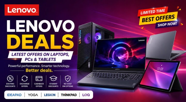 Lenovo Deals: Get the Latest Discounts on Laptops, PCs and Tablets